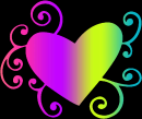heart rainbow