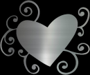 heart silver