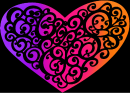 heart rainbow