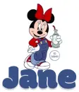 Jane, MINNIE MOUSE, DISNEY, CUTE, NAMES