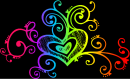 heart rainbow