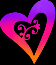 heart rainbow
