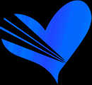 heart blue
