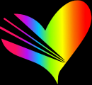 heart rainbow