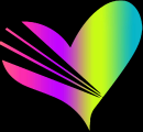 heart rainbow