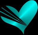 heart teal