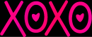 xoxo pink