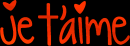 je t`aime