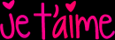 je t`aime