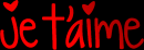 je t`aime