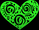 heart green