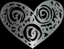heart silver