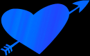 heart blue