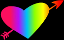 heart rainbow
