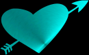 heart teal