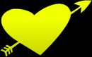 heart yellow