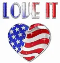 Love It (Patriotic Heart)