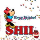 Shii - Baby Mini Mouse - Birthday - Bubbles
