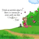 Mel - Path - Girl - Cat - Butterflies