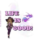 Life Is Good - Glitters - Girl