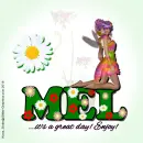 Mel - Great Day - Flowers - Girl