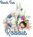 Beach Fun Robbie, DESIGNS, NAMES, PERSONAL, OCEAN