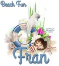 Beach Fun Fran, DESIGNS, NAMES, PERSONAL, OCEAN