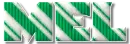 Green and Whte Stripes - Mel