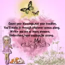 Mel - Blessings - Courage- Understand - Strong