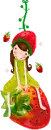 strawberry girl
