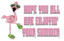 Flamingo saying...