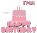 HAPPY BIRTHDAY FRAN