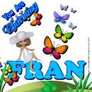 Fran - Charming - Butterflies - Hillside