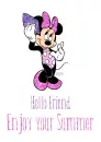 Minnie Mouse- Enjoy Summer