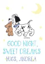  101  Dalmatians Good Night - Andrea