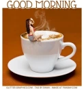 GOOD MORNING, COFFEE, DRINK, GREETINGS