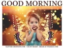 GOOD MORNING, ANIMALS, BIRD, SUNRISE, GREETINGS