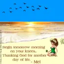 Mel - Sunset - Seagulls - Thank God