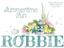 ROBBIE.. SUMMERTIME FUN, OCEAN, TEXT, NAMES