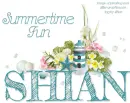SHIAN.. SUMMERTIME FUN, TEXT, NAMES, LIGHTHOUSE