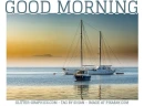 GOOD MORNING, BEACH, OCEAN, TEXT, GREETINGS