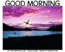 GOOD MORNING, BEACH, OCEAN, TEXT, GREETINGS