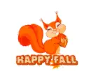Fall Squirrel