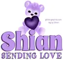 SHIAN SENDING LOVE, TEDDY BEARS, CUTE, LOVE