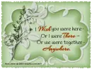 Flowers - I Wish - I Were There - Anywhere