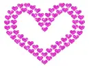 heart made of hearts