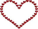 heart made of hearts