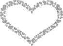 heart made of hearts