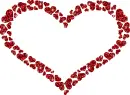heart made of hearts