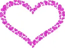 heart made of hearts